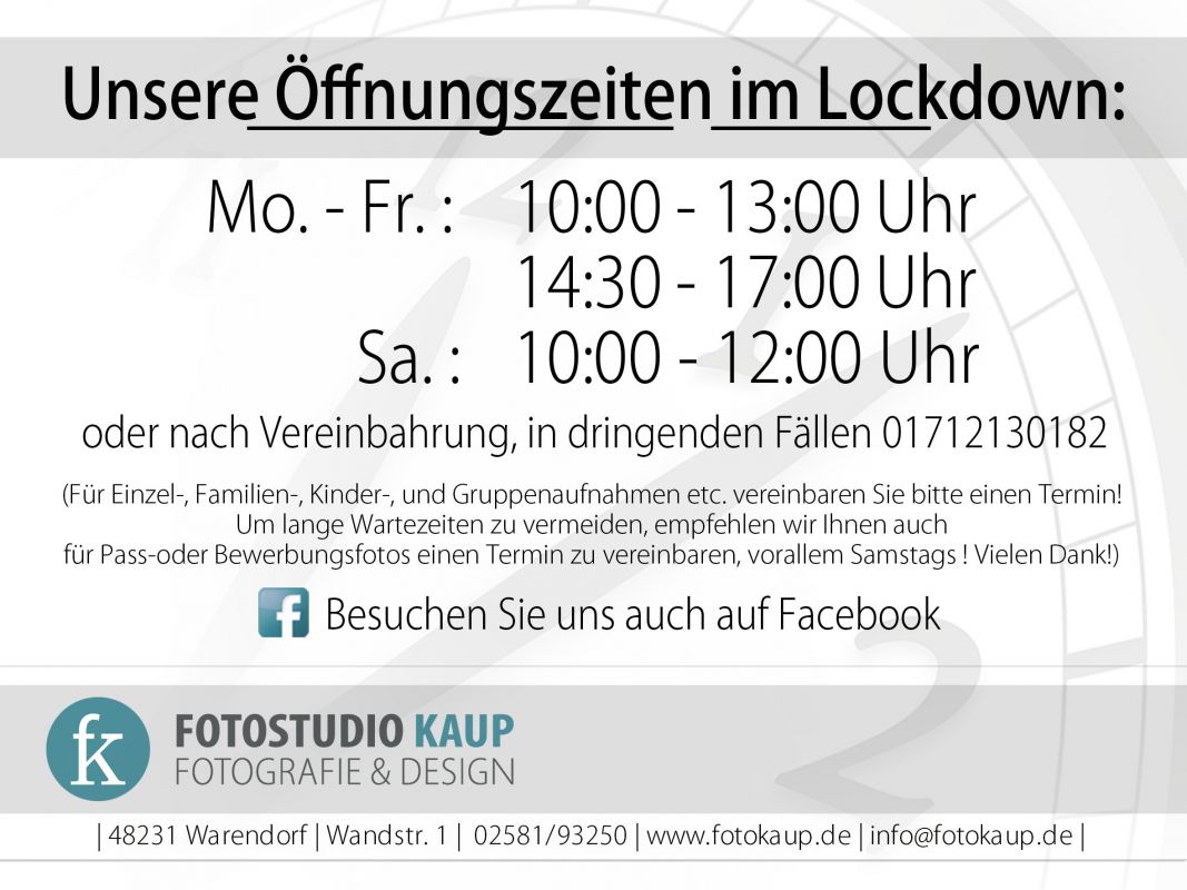 Wir sind für Sie da